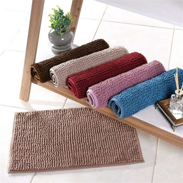 Tapete Bene Casa Chenille Microfibra 40cm x 60cm - Sortido 12822