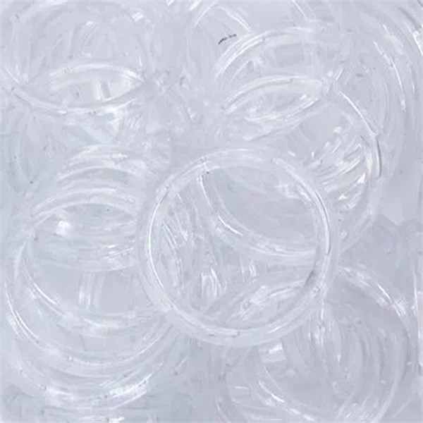 Argola Plástica Transparente Jowama Tamanho 30mm