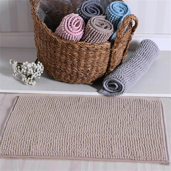 Tapete Bene Casa Chenille Microfibra 40cm x 60cm - Sortido 12822