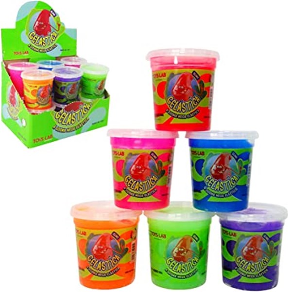Geleinha Slime Gelastica Colors 180g Gigante