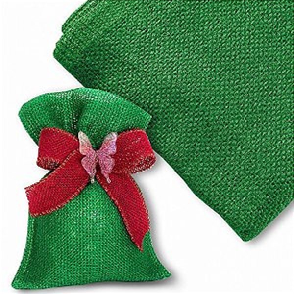 Tecido Juta Color 1,00m Verde Bandeira 1878