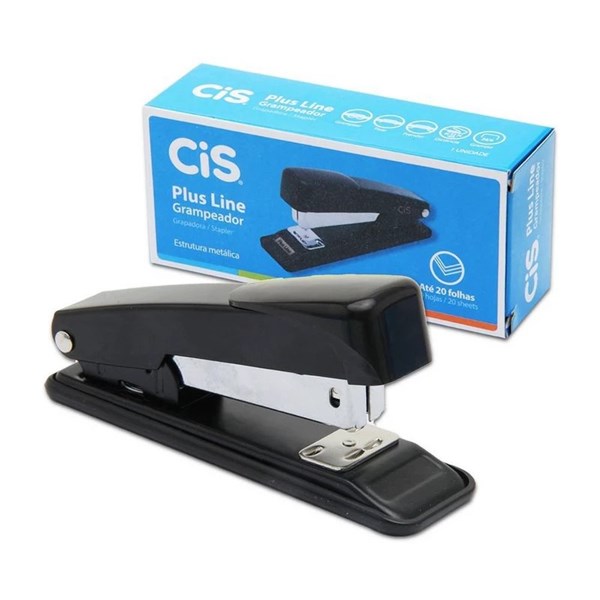 Grampeador Metal 20 Folhas Cis 51200