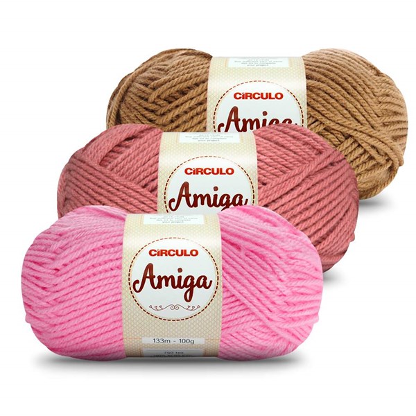 Lã Círculo Amiga 343498 100g