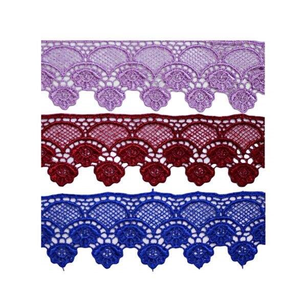 Renda Guipure 4,00cm 356280 - Círculo