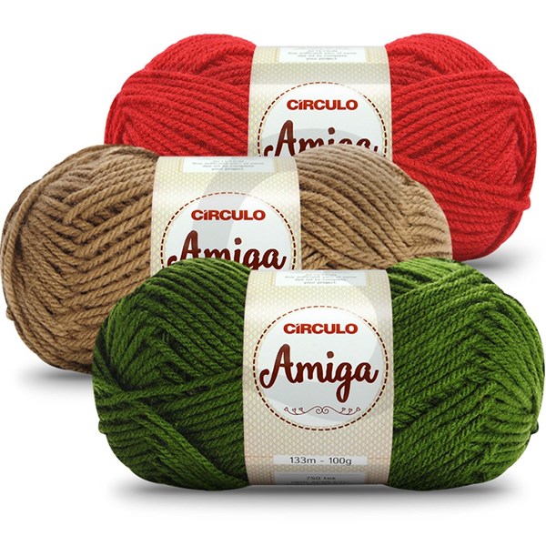 Lã Círculo Amiga 343498 100g