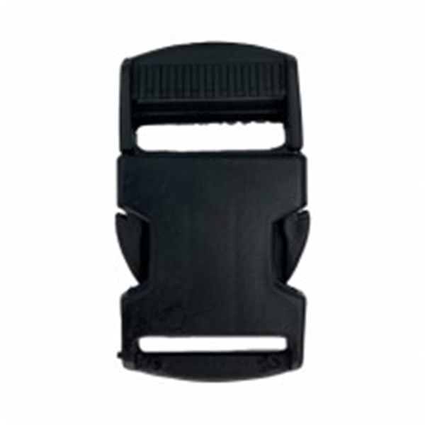 Fivela Plástica Bolsa 30mm Preto