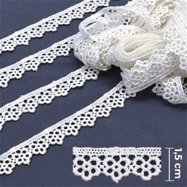 Renda Guipure 1,50cm 368199 - Círculo