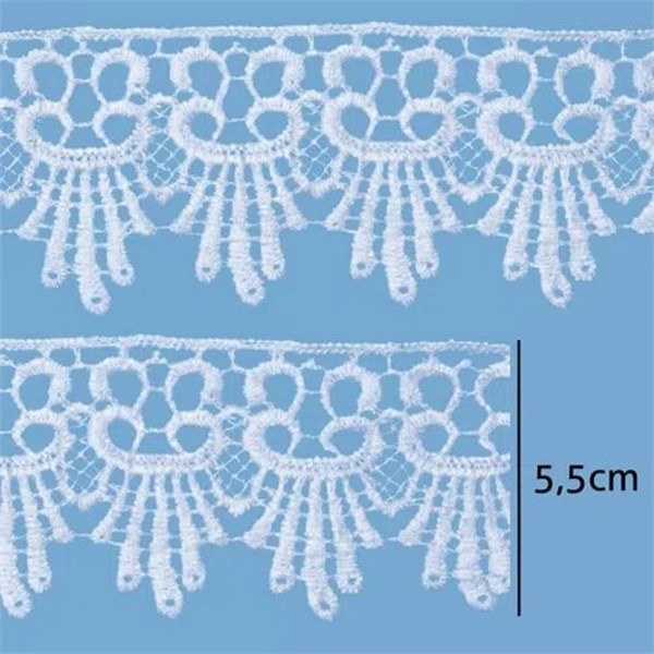 Renda Guipure 5,50cm 356301 - Círculo