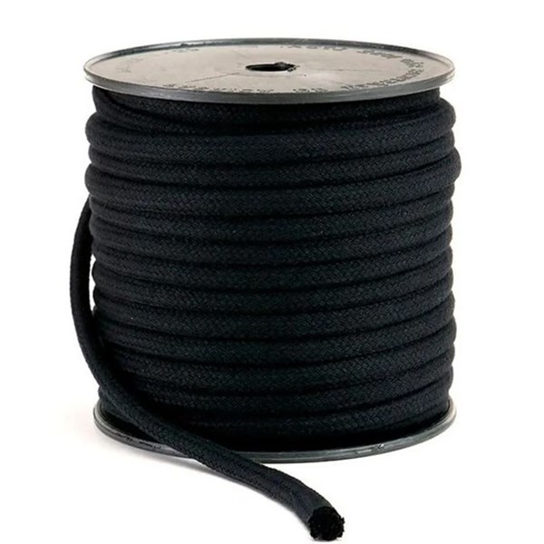 Cordão Algodão A-08 Preto Aliança