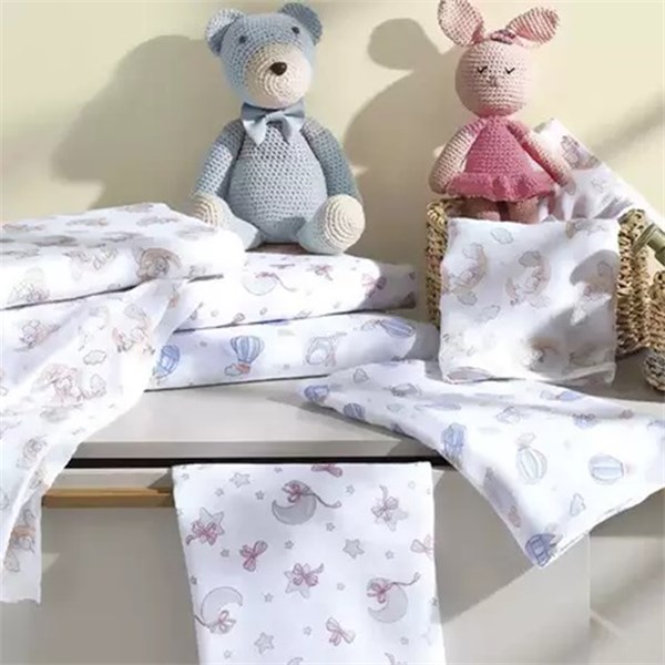 Tecido Fralda Dohler 70cm Estampado Patinho 7870