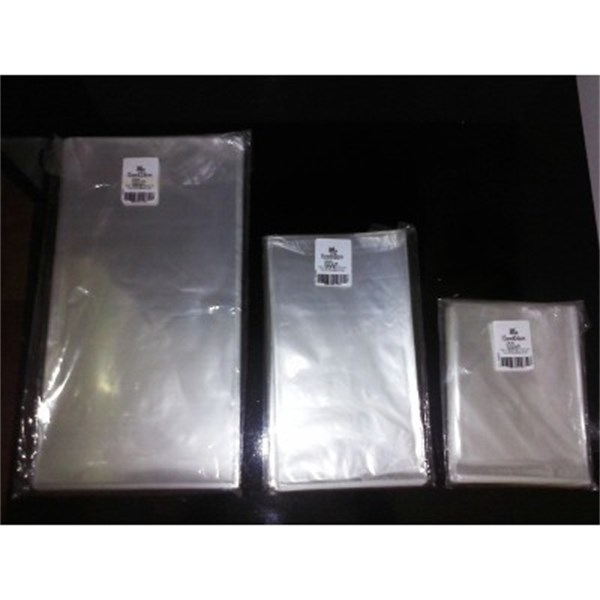 Saco Plástico Celofane PP Transparente 12cm x 30cm