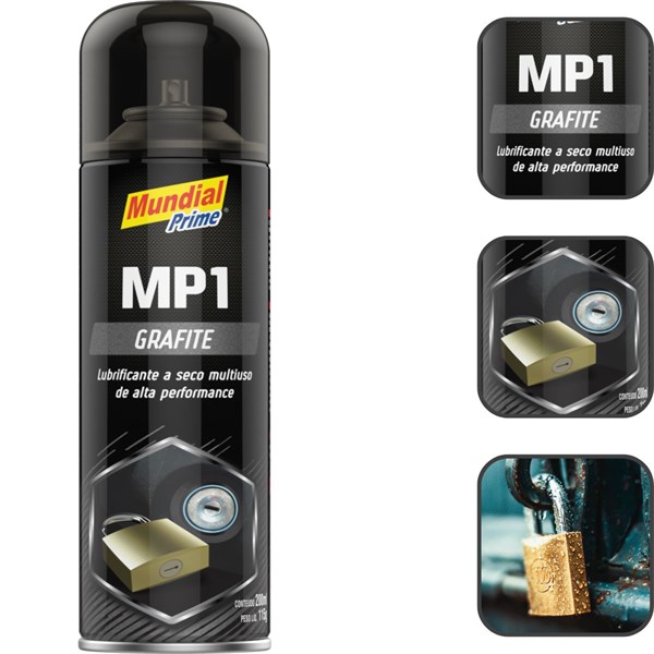 GRAFITE SPRAY 200ML - MUNDIAL PRIME