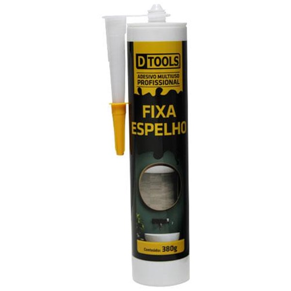 FIXA ESPELHO BRANCO 380 GRAMAS - DTOOLS