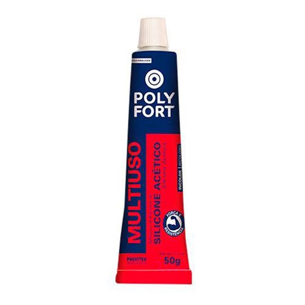 SILICONE INCOLOR POLYSTIC 50 GRAMAS - PULVITEC