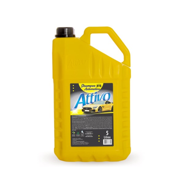 SHAMPOO AUTOMOTIVO 5 LITROS - ATTIVO