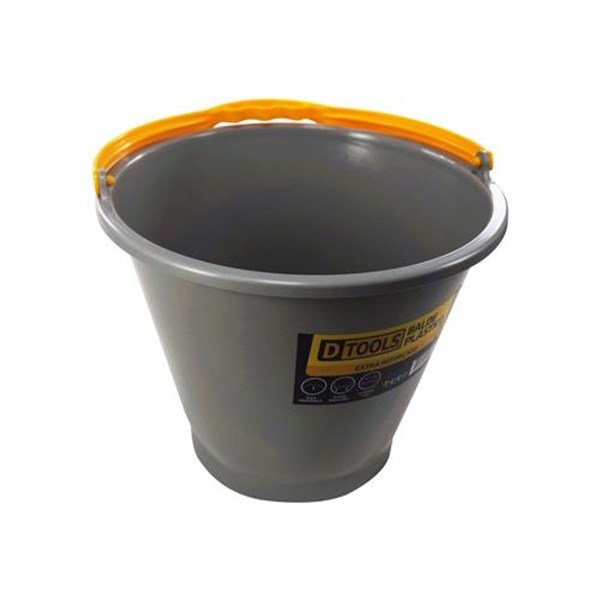 BALDE PLÁSTICO EXTRA REFORÇADO 10 LITROS - DTOOLS