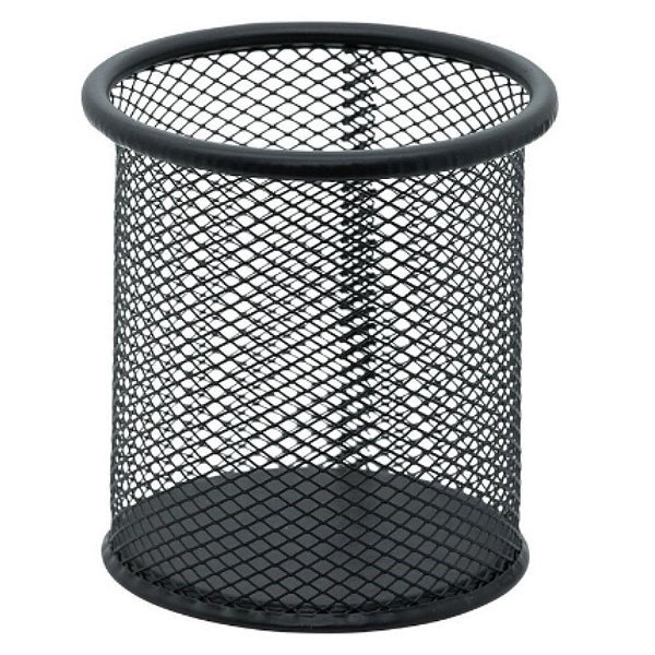 PORTA CANETA ARAMADO - REDONDO - PRETO