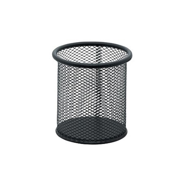 PORTA CANETA ARAMADO - REDONDO - PRETO