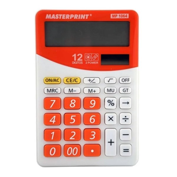 CALCULADORA MANUAL MP 1064 12 DIGITOS
