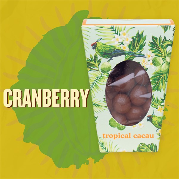 DRAGEA CRANBERRY C/ 70% CACAU TROPICAL CACAU