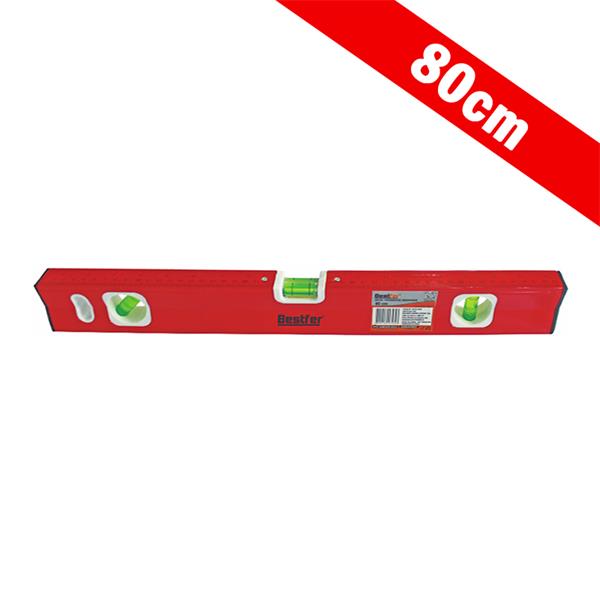 NIVEL ALUMINIO VERMELHO 80CM IMANTADO