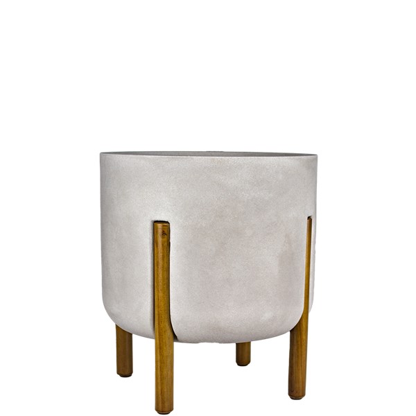 Vaso Cilíndrico Decore Polietileno 51x33x33cm