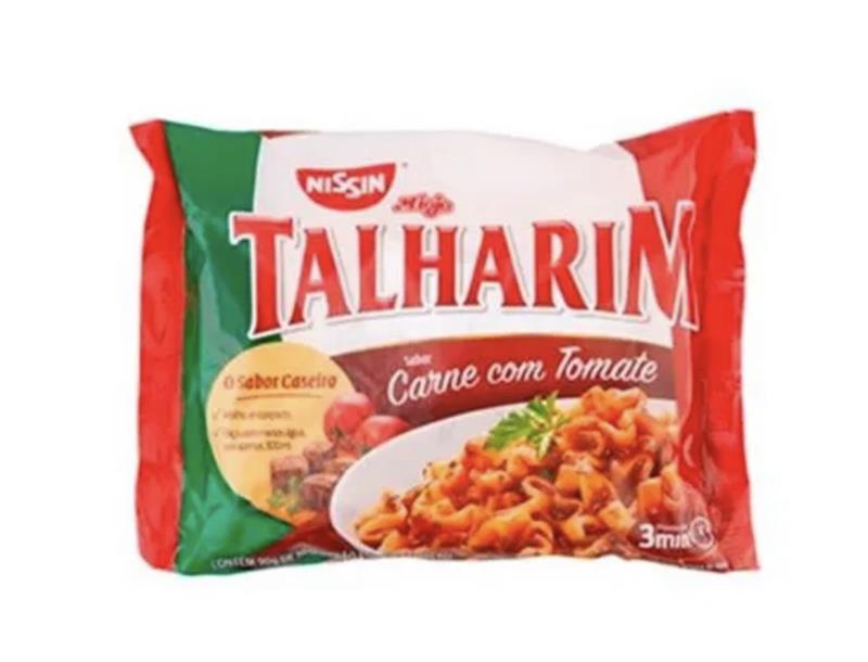 MACARRAO INSTANTANEO CARNE C/ TOMATE 99G TALHARIM