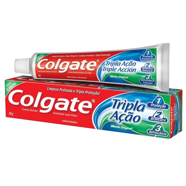 CREME DENTAL TRIPLA ACAO 90G - COLGATE