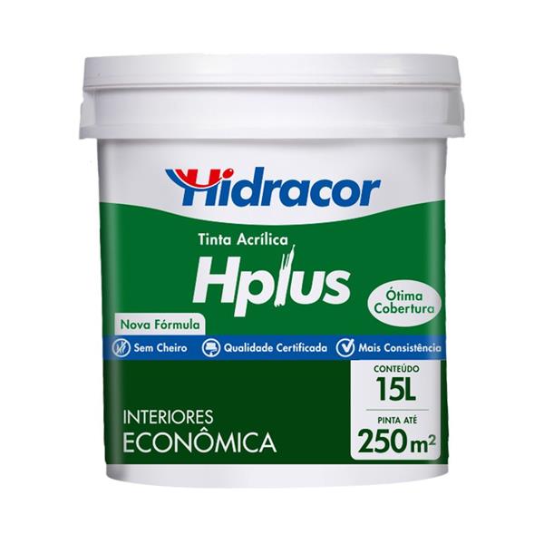 LATEX ECONOMICO HPLUS PEROLA INTENSO 15L - HIDRACOR