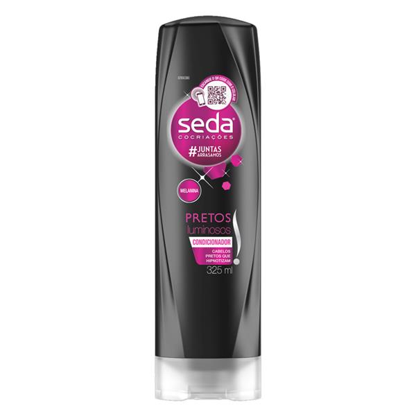 SEDA COND. PRETOS LUMIN. 325ML (NOVO)