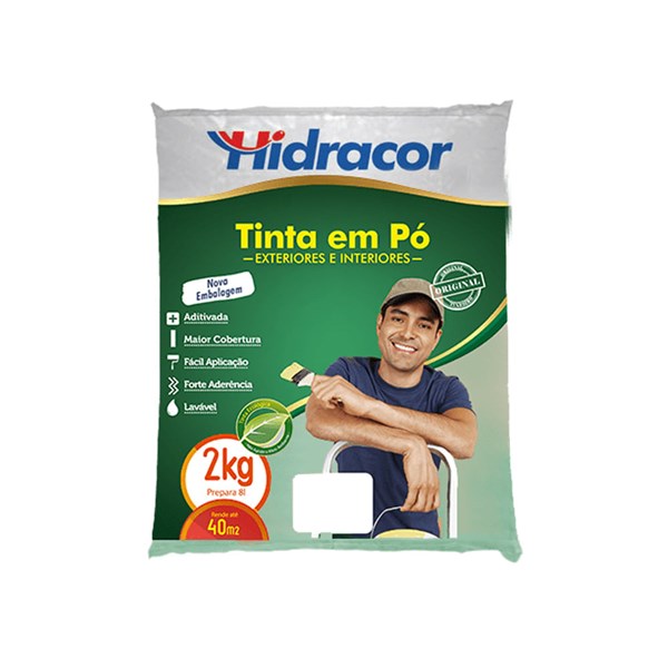 TINTA PO VERDE CANA 2KG - HIDRACOR