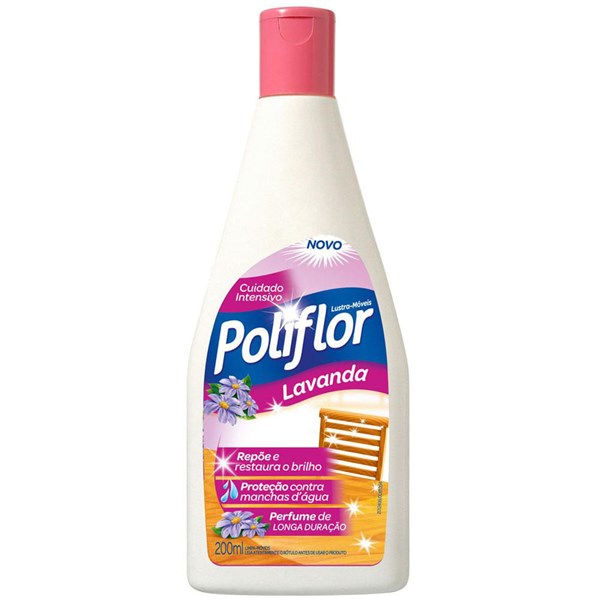 LUSTRA MOVEIS LAVANDA 200ML POLIFLOR