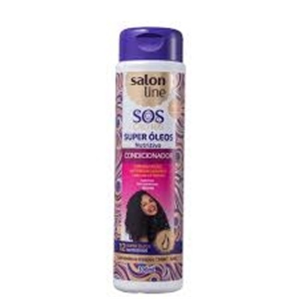 CONDICIONADOR SUPER OLEOS 300ML - SALON LINE
