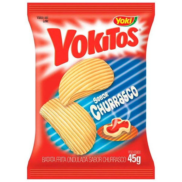 BATATA ONDULADA CHURRASCO 45G YOKITOS