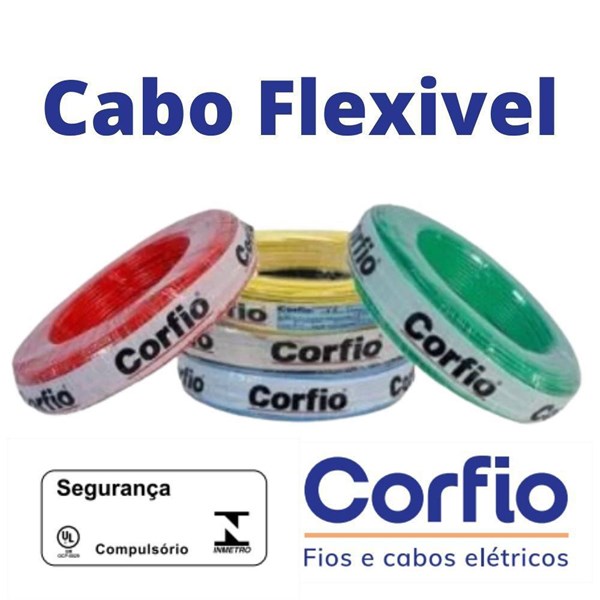 METRO CABO FLEX 2,5MM - CORFIO