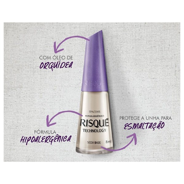 ESM RISQUE TRANSPARENTE 8ML FORTALECEDORA