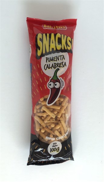 SALGADINHO DE TRIGO CALABRESA PICANTE 50G - DELICITOS