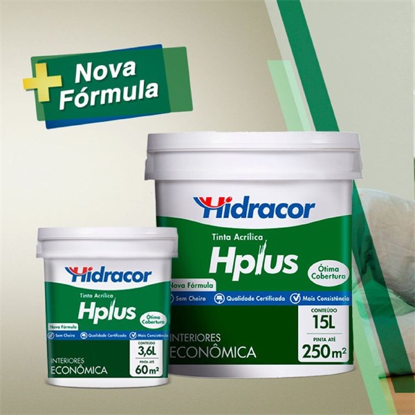 LATEX ECONOMICO HPLUS PEROLA INTENSO 15L - HIDRACOR