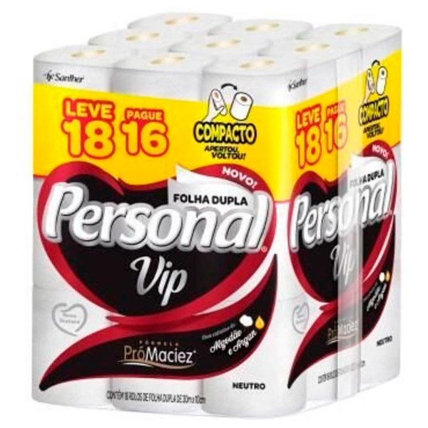 PAPEL HIG. PERSONAL VIP 4X20M NEUTRO