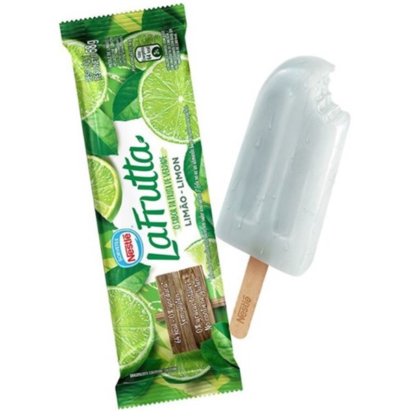 PICOLE FRUTA NO PALITO SABOR LIMAO 75G GELATTS