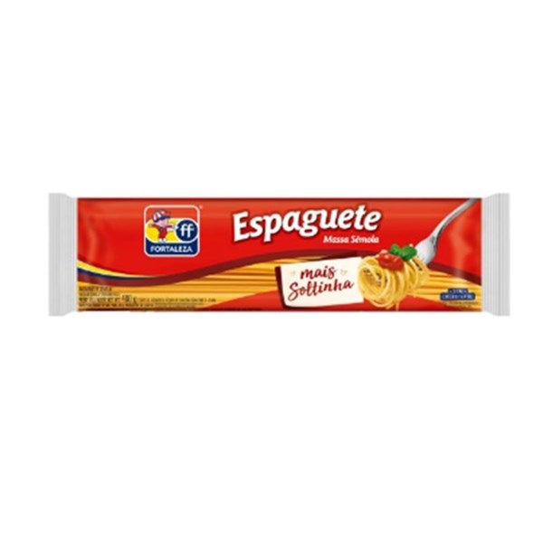 MACARRAO ESPAGUETE FAIXA DOURADA 400G FORTALEZA