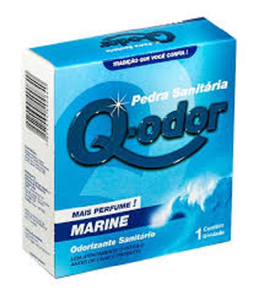 DESINF Q-ODOR PEDRA SANITARIA MARINE 1X1UND