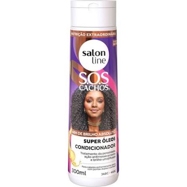 CONDICIONADOR SUPER OLEOS 300ML - SALON LINE
