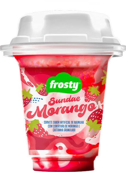 SUNDAY MORANGO 180ML - FROSTY