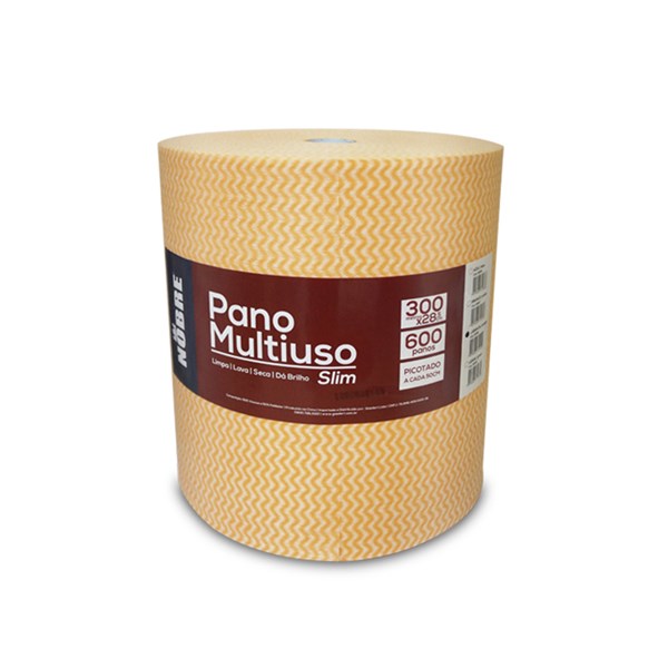PANO MULTIUSO SLIM  28CM X 300M BRANCO NOBRE