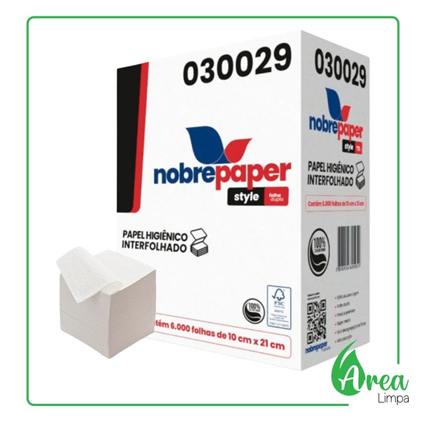 PAPEL HIGIENICO CAI CAI 21 X 10 CM 8000 FD NOBRE