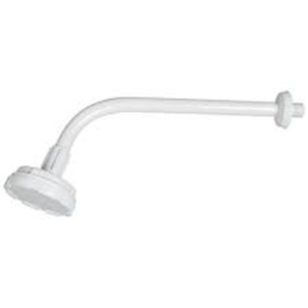 chuveiro frio com braço de PVC 35 cm branco Astra