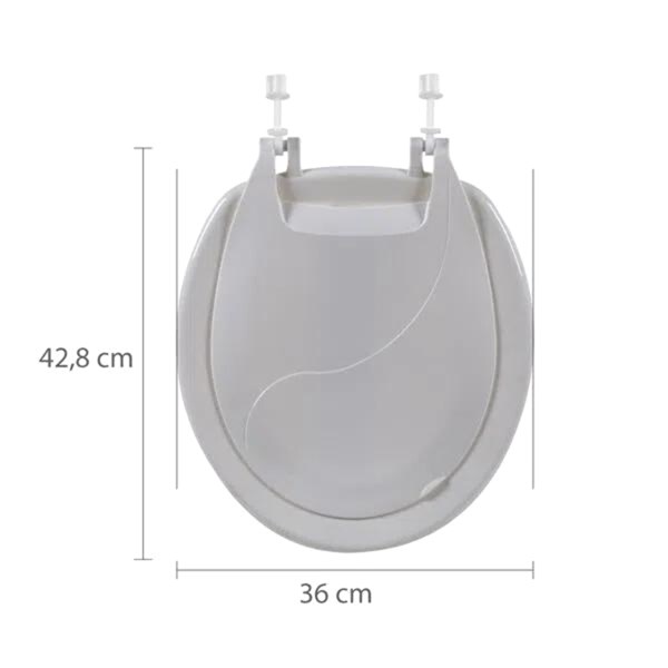 Assento Sanitário Popular Branco Astra