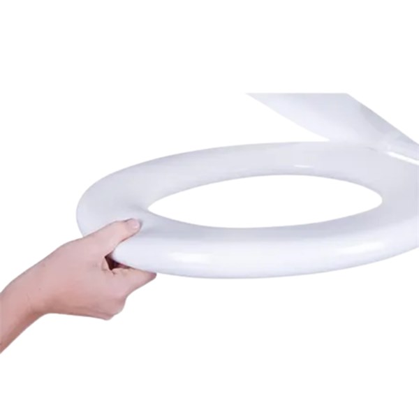 Assento Sanitário Almofadado Branco Astra