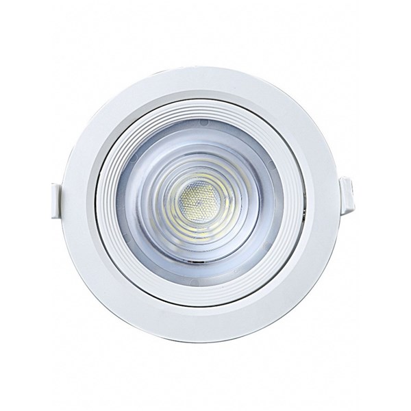 Spot Led Redondo Embutir 7W 3000K Taschibra